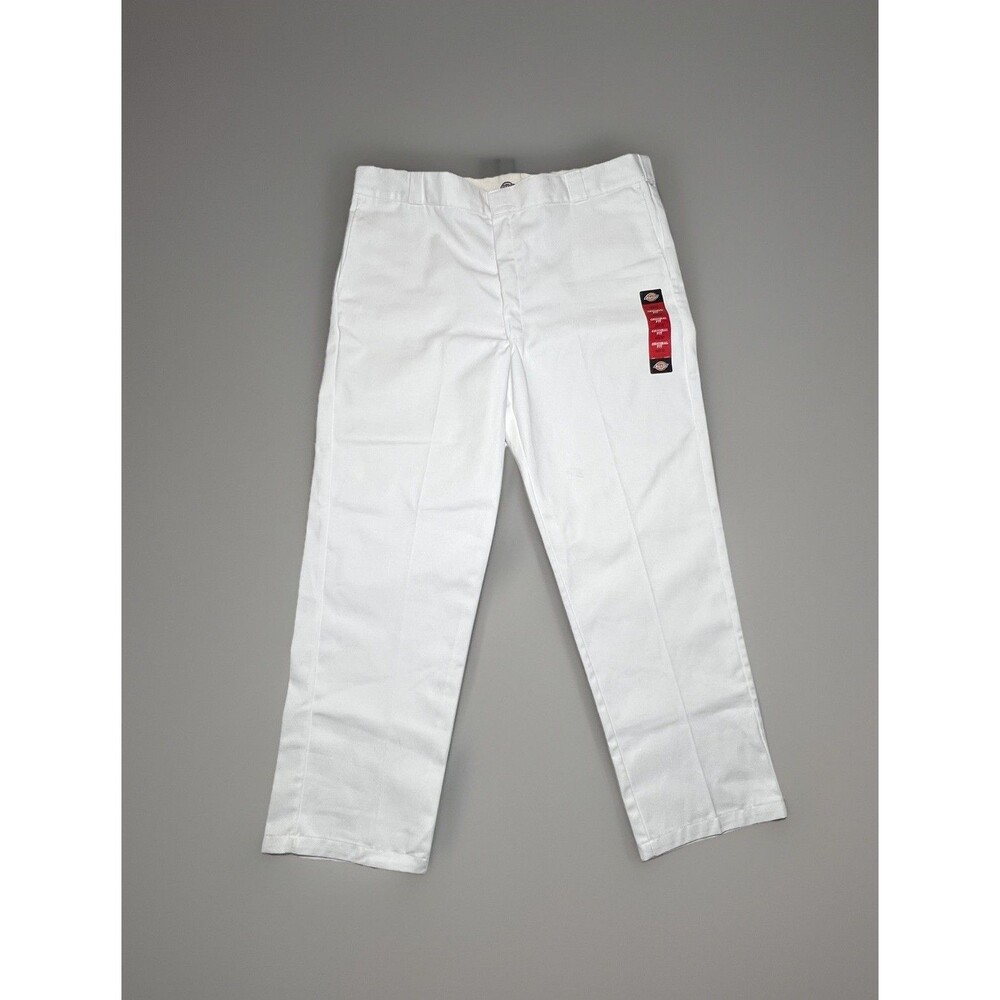 New Dickies Pants Mens 42W x 32L 874 Work Painters Original Fit White With Tags - Picture 1 of 6